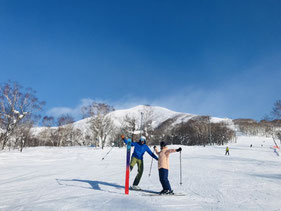ニセコスキースクールレッスン風景