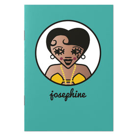 ICONS ICONES JOSEPHINE BAKER ILLUSTRATION CAHIER / CREATION ORIGINALE © Stephanie Gerlier / T FOR TIGER