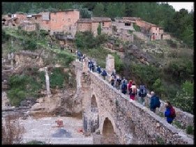 Rutas a pie por la Sierra Castellón y por el pueblo de Montanejos.