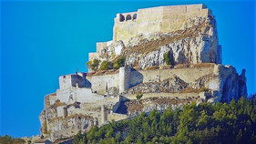 El castillo de Culla fue destruido en las guerras Carlistas