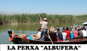 La Percha en la Albufera de València, es una modalidad de navegación que se usa un palo largo para empujar la barca.  