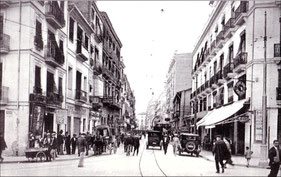 Valencia antigua. Paseo Ruzafa.