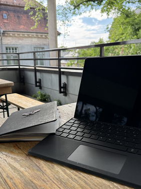 Balkon-Arbeit