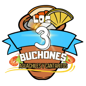 los tres buchones, los 3 buchones, los tres buchones logotipo, los 3 buchones logo, restaurantes de mariscos en cdmx, cantaritos estilo jalisco en cdmx