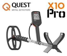 Metalldetektor Quest X10 