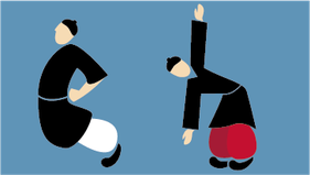 Illustration Qigong Pose