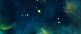 A colourful space nebula, representing the vision of Starship Xplorers to explore our beautiful universe with their own spaceship Nova Nexus. 