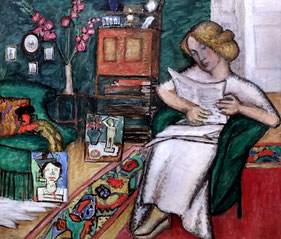 Gabriele Münter, In the Sitting Room 1913, Copenhagen, Louisiana Modern Art Museum