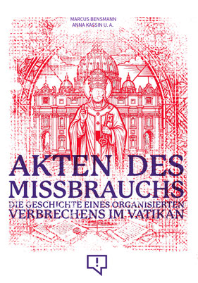 Das Cover von "Akten des Missbrauchs" zeigt den Vatikan und einen Geistlichen.