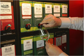 Vin conditionnné en cartons