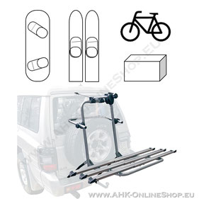 Heckklappen-Träger für Autos mit Ersatzrad auf der Heckklappe