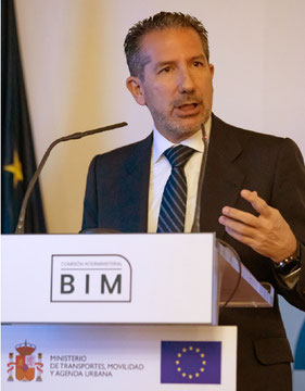 Jesús Manuel Gómez García, Subsecretario de Transportes, Movilidad y Agenda Urbana y Presidente de la Comisión Interministerial BIM