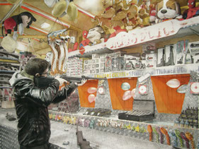 Julien Gorgeart. Playtime, 2014. Aquarelle, 49,5 × 37,5 cm