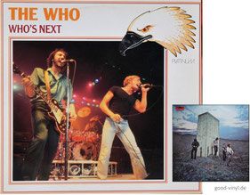 Eine Wiederveröffentlich von 1985 (Erstpressung 1971), aber mit einem anderen Cover-Design: "THE WHO - WHO'S NEXT"