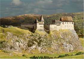 Rekonstruktion der Burg Pořešín