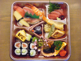 寿司割子・割子弁当
