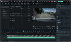 図2　動画編集ソフト ( Wondershare フィモーラ)