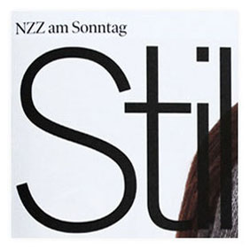 Presseveröffentlichung "NZZ am Sonntag", Stil Magazin vom 18.11.2012