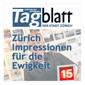 Presseveröffentlichung "Tagblatt 08/16" über Licht-Spiel-Haus von Ginger Hebel