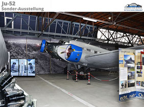 Sonder-Ausstellung im Flieger Flab Museum: «JU-AIR 1982 – 2018» und «Rettungsaktion am Gauligletscher 1946»
