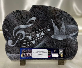 Plaque sablée 1 - 152 €