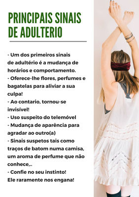 sinais adultério