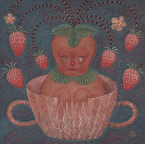 足立絵美 日本画展 - STRAWBERRY SHOW