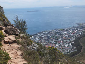 Kaapstad-Tafelberg-uitzicht-Robben-eiland-haven-Zuid-Afrika
