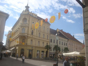 Klagenfurt-plein-Oostenrijk