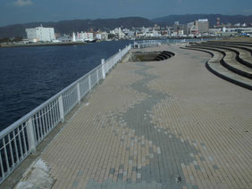 晴海親水公園　横護岸　はこちらからどうぞ