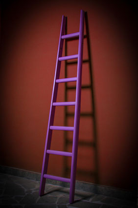 Scala a pioli per arredo interni - Ladder decor - Echelle bois pour la maison