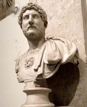 Busto de Adriano en los Museos Capitolinos - Roma