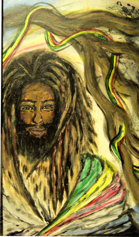 Jamaican Rasta Painting