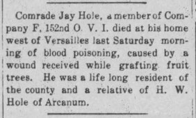 The Arcanum Times (Arcanum, Ohio) - 14 May 1915, Wed - Page 5 (click to enlarge)