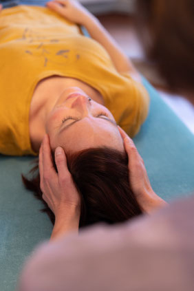 osteopathische Behandlung des Nackens