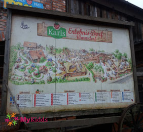 Lageplan Karls Erlebnis-Dorf Warnsdorf