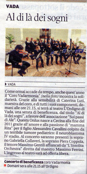 Concerto di Natale - Teatro De Filippo - Cecina 14.12 2014 