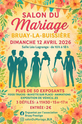 Salon du Mariage de Bruay-La-Buissière 12 Avril 2026
