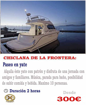 alquiler de barco chiclana