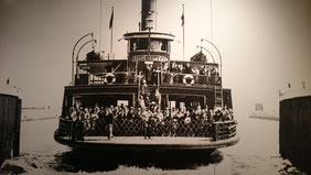 Fähre von Ellis Island zum Festland