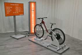 UmweltBike 2.0 als JugendBike und mit Lichtsäule