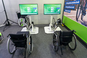 HandBike Simulatoren mit Energiesoftware / Spendensoftware