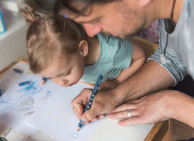 Fotoshootings in Hamburg - Papa und Tochter