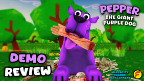 Pepper the Giant Purple Dog - DEMO: Review Image