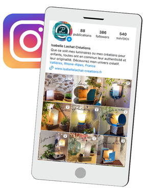 Instagram Isabelle Lachat Créations