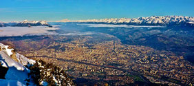 Isère,  Grenoble, Grésivaudan, St Ismier, Bernin