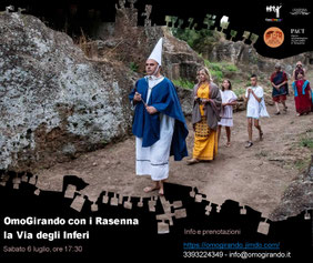 OmoGirando cin I Rasenna la Via degli Inferi