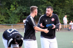 Die Spieler wissen selbst, was sie verbessern können und kommunizieren. Foto: Mathias Reß
