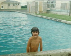 Me in the Onewhero School pool