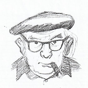 Selbstbildnis - Graphit, 1970, Archiv